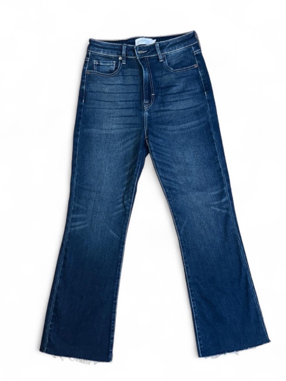 Classic High-Rise Dark Blue Women's Jeans